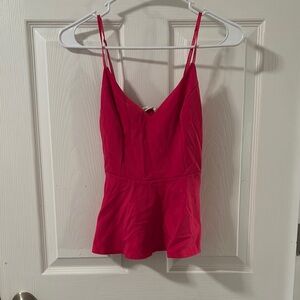 Women's Pink Sleeveless Top